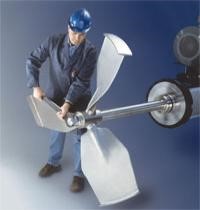 吸收塔搅拌器修复